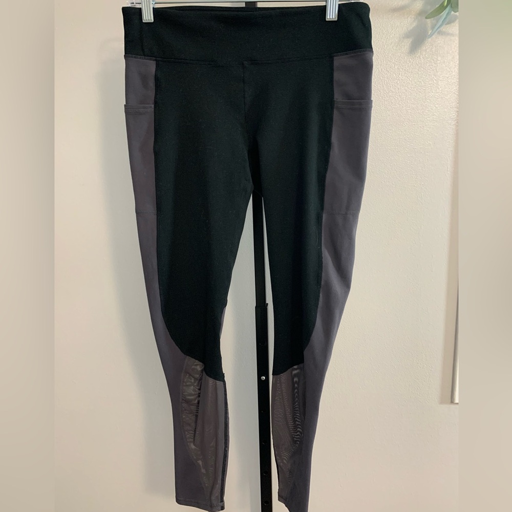 Fabletics Black and Gray Leggings